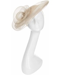 Nerida Fraiman Medium Disc Hat With Swirls