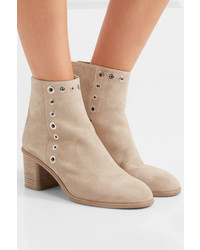 Rag & Bone Willow Embellished Suede Ankle Boots