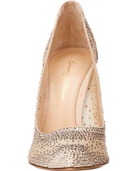 Gianvito Rossi Crystal Embellished Pumps