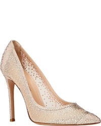 Gianvito Rossi Crystal Embellished Pumps