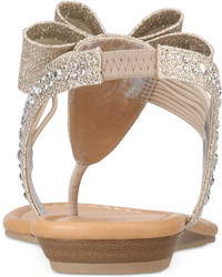 Material Girl Shayleen Flat Thong Sandals Created For Macys Shoes