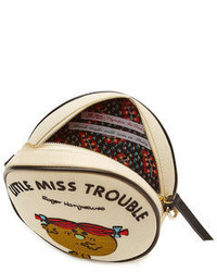 Olympia Le-Tan Little Miss Trouble Embroidered Shoulder Bag