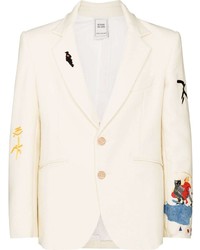 Bethany Williams Embroidered Tailored Blazer
