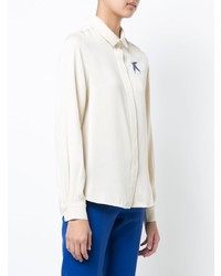 JW Anderson Swallow Embroidery Shirt