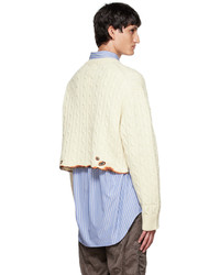 Doublet Off White Burning Sweater