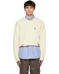 Doublet Off White Burning Sweater