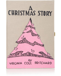 Olympia Le-Tan A Christmas Story Embroidered Clutch