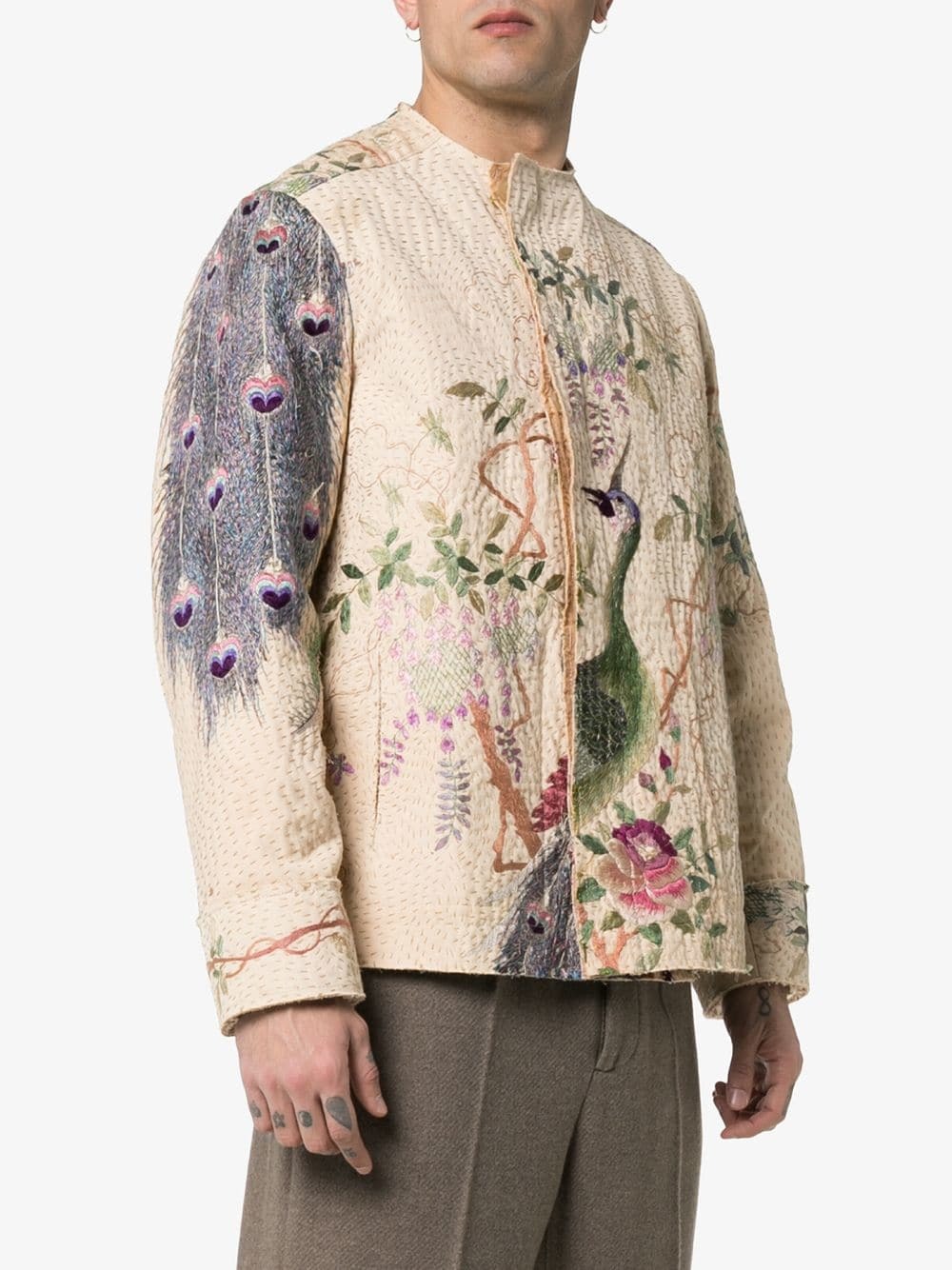 By Walid Vietnam Etienne Embroidered Cotton Jacket, $4,695