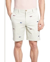 Vineyard Vines Breaker 9 Inch Whale Flag Embroidered Shorts