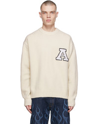 Axel Arigato Off White Wool Sweater