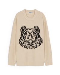 Kenzo Tiger Reversible Wool Sweater