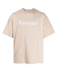 Fiorucci Embroidered Logo Organic Cotton T Shirt