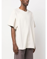 adidas Panelled Design Cotton T Shirt