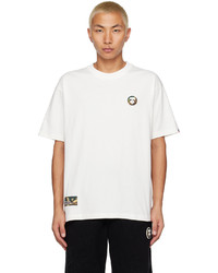 AAPE BY A BATHING APE White Patch T Shirt