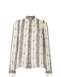 Giambattista Valli Embroidered Long Sleeve Shirt