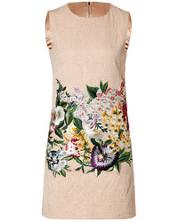 Dolce & Gabbana Sleeveless Cocktail Dress With Embroidery