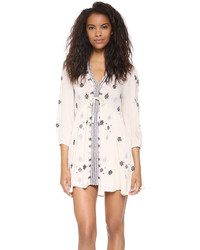 Free People Star Gazer Embroidered Dress