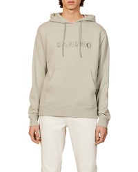 Sandro Hoodie In Light Green At Nordstrom
