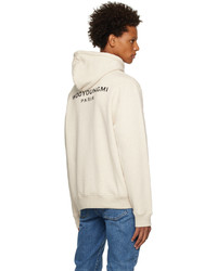 Wooyoungmi Off White Embroidered Hoodie