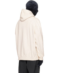 Doublet Off White Rust Embroidery Hoodie