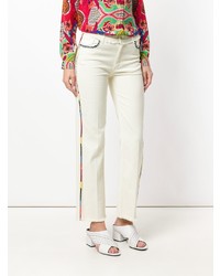 Etro Straight Leg Embroidered Jeans