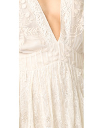 Free People Eclair Embroidered Maxi Dress