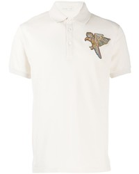 Etro Bird Embroidered Polo Shirt