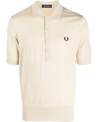 Fred Perry Embroidered Logo Wool Polo Shirt