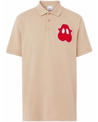 Burberry Monster Patch Cotton Polo Shirt
