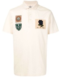 Kent & Curwen Patch Detail Short Sleeved Polo Shirt