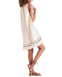 Madewell Willow Embroidered Shift Dress