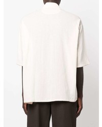 Jacquemus Embroidered Logo Short Sleeve Shirt