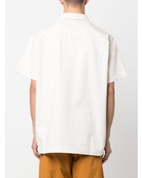 Nike Logo Embroidered Cotton Shirt