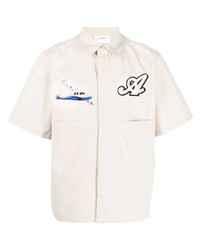 Axel Arigato Patch Detail Short Sleeved Shirt