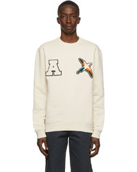 Axel Arigato Beige Organic Cotton Sweatshirt