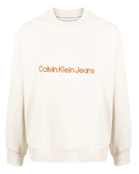 Calvin Klein Jeans Embroidered Logo Detail Sweatshirt