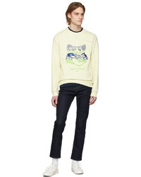 MAISON KITSUNÉ Off White Big Fox Sweatshirt