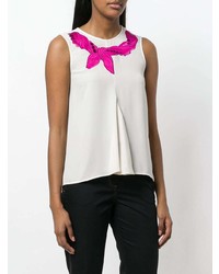 Marco De Vincenzo Embroidered Tank Top