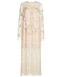 Stella McCartney Embroidered Tulle Lace Dress