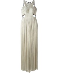 Maria Lucia Hohan Rouched Panel Pleated Gown