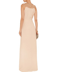 Raoul Niki Embellished Silk Cady Gown