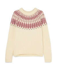 Madewell Fair Isle Cotton Blend Sweater