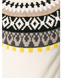 Maison Margiela Fair Isle Knitted Sweater