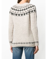 Woolrich Geometric Knit Sweater