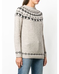 Woolrich Geometric Knit Sweater