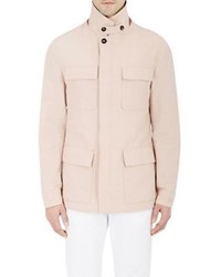 Luciano Barbera Field Jacket Tan Size M