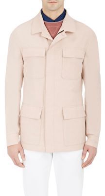 Luciano Barbera Field Jacket Tan Size M, $639 | Barneys Warehouse