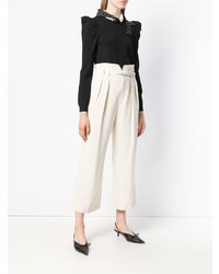 RED Valentino Cropped High Waisted Trousers