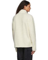 Nanamica Off White Fleece Jacket