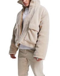 ASOS DESIGN Oversize Fleece Jacket